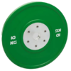 Disco Bumper Calibrado de 5 kg color gris para CrossFit y halterofilia