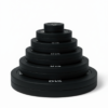 Discos Bumper Olímpico Negro -5kg - 25kg