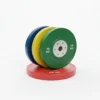 Gama completa de discos olímpicos bumper calibrados en varios colores Fitness Kingdom